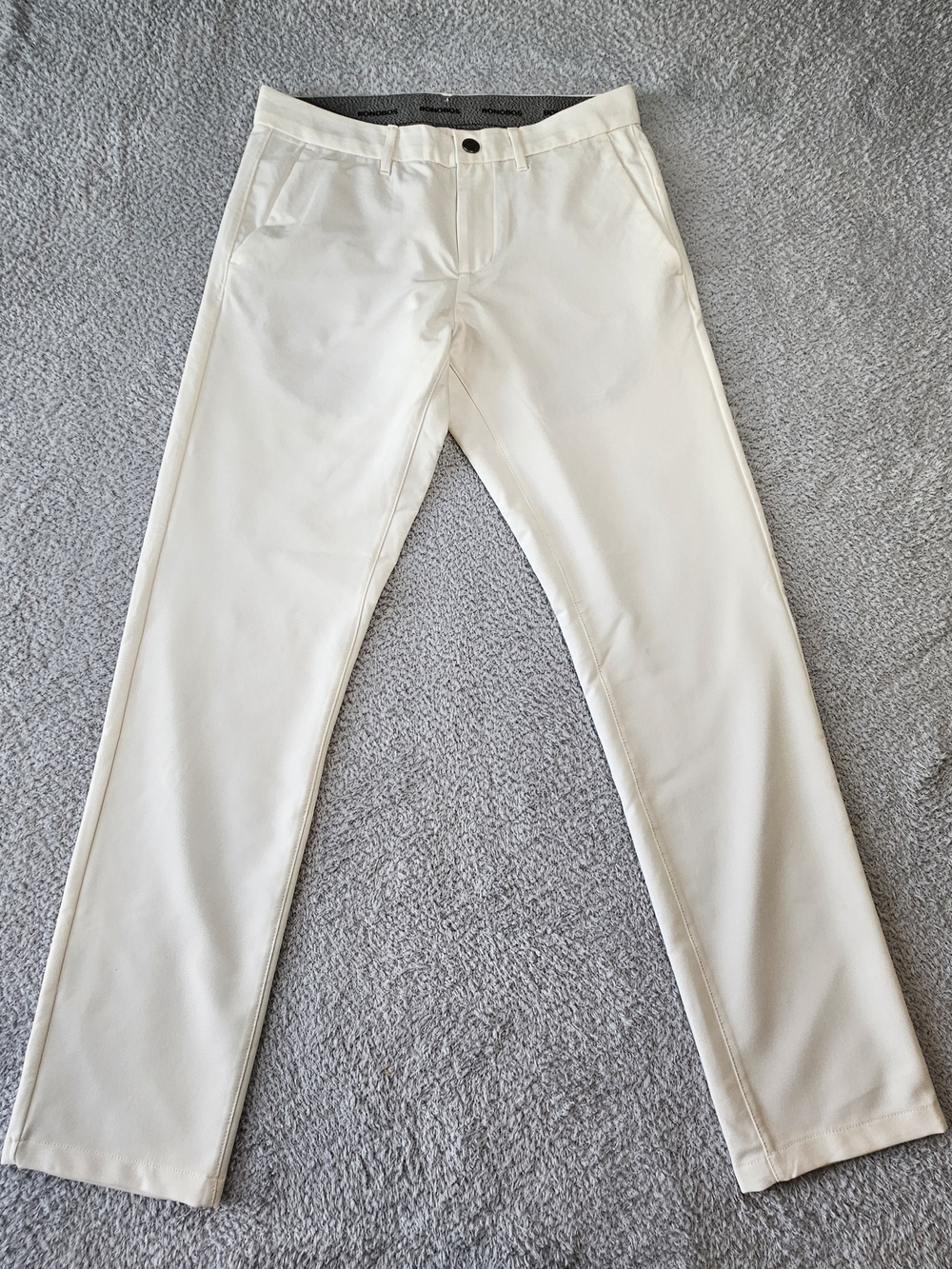 Bonobos Off-White Straight Leg Chinos